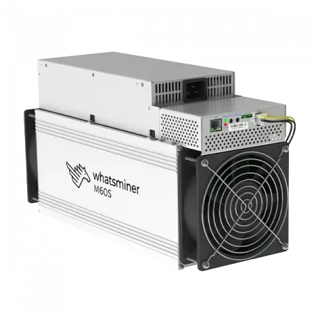 Whatsminer M60S 17,5W 200 Th/s - купить по низкой цене с ГТД РФ